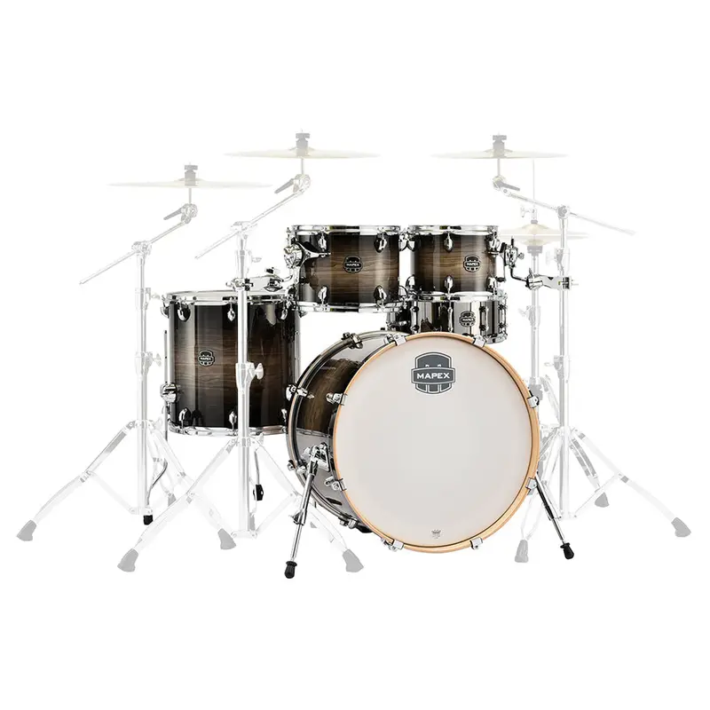 Mapex Armory 5-Piece Shell Pack – Black Dawn Finish 1