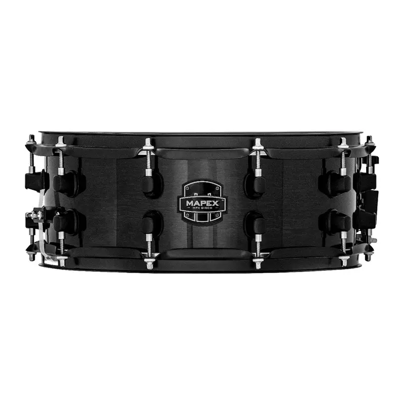 Mapex Mpx 14" X 5.5" Birch Snare Drum – Midnight Black Finish 1