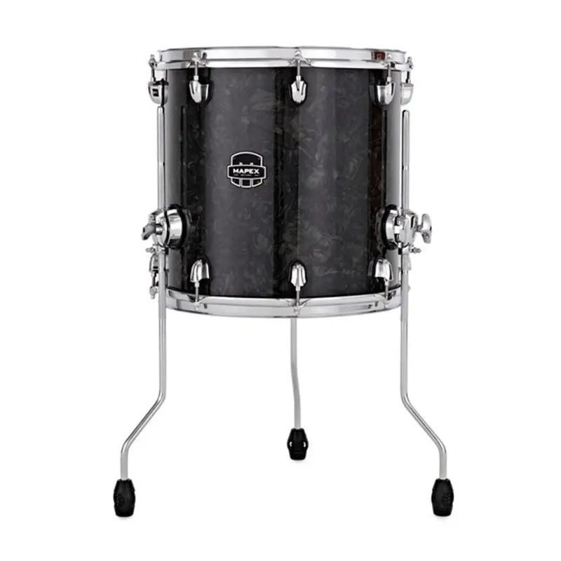 Mapex Saturn Tour 18" X 16" Floor Tom In Black Pearl Finish 1