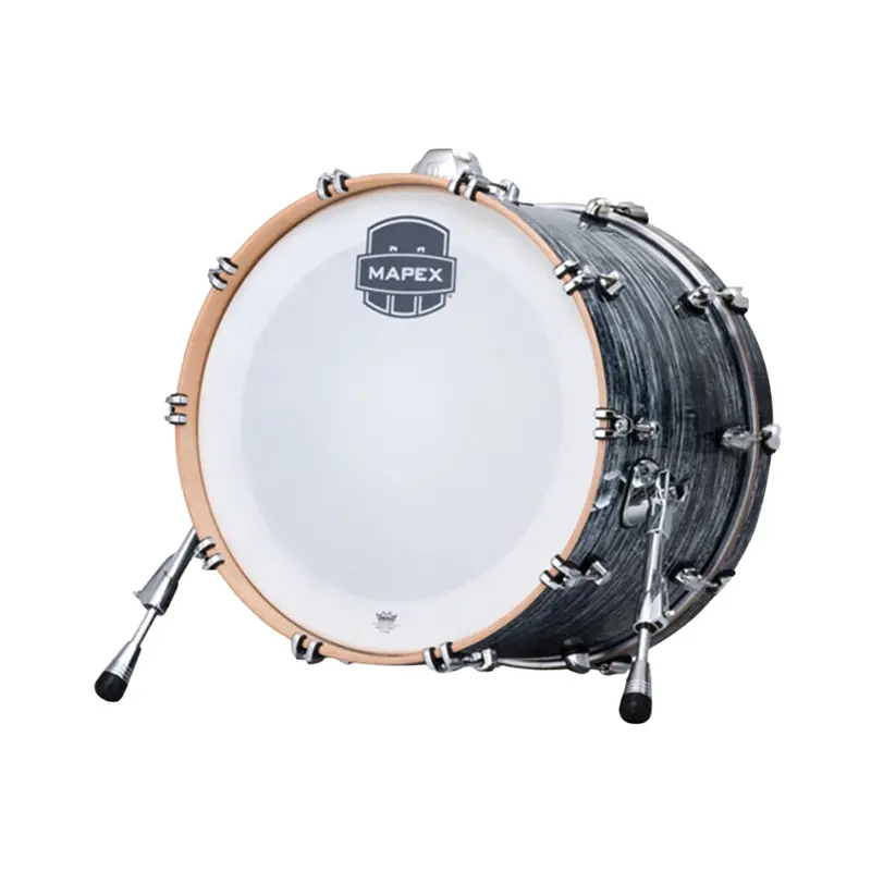 Mapex Saturn Tour 24X14 Inch Bass Drum In Black Pearl Finish 1