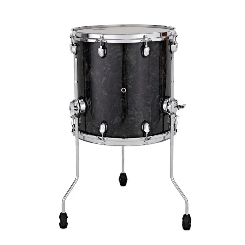 Mapex Saturn Tour Floor Tom – 16" X 16", Black Pearl Finish 1