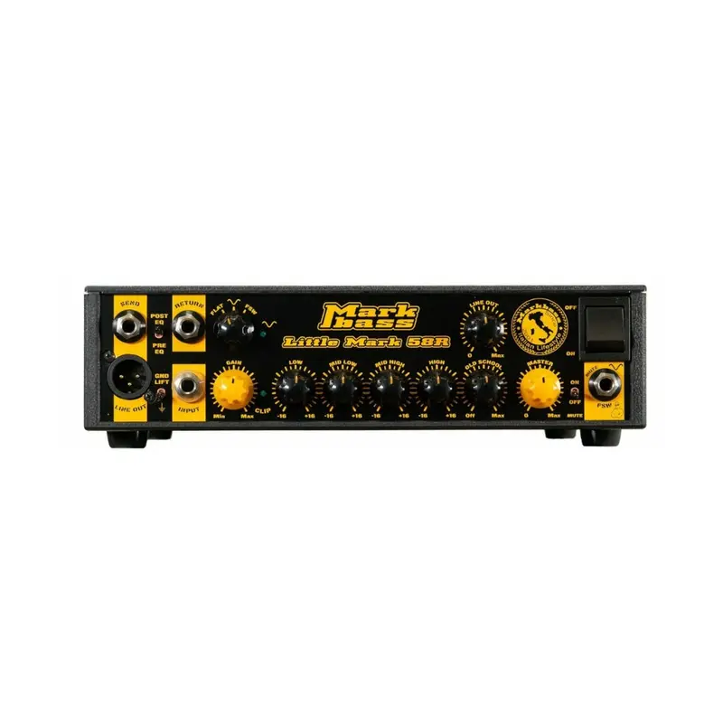 Markbass Little Mark 58R 500W Lightweight Bass Amp Head With Tube Preamp 1