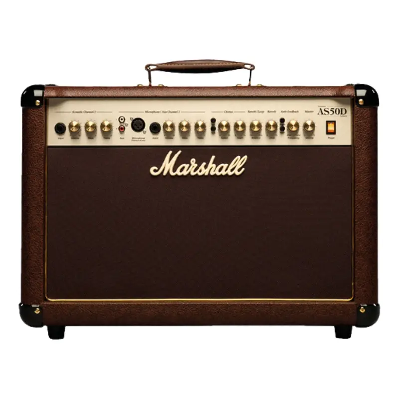 Marshall As50Dv 50-Watt Acoustic Guitar Combo Amplifier 1