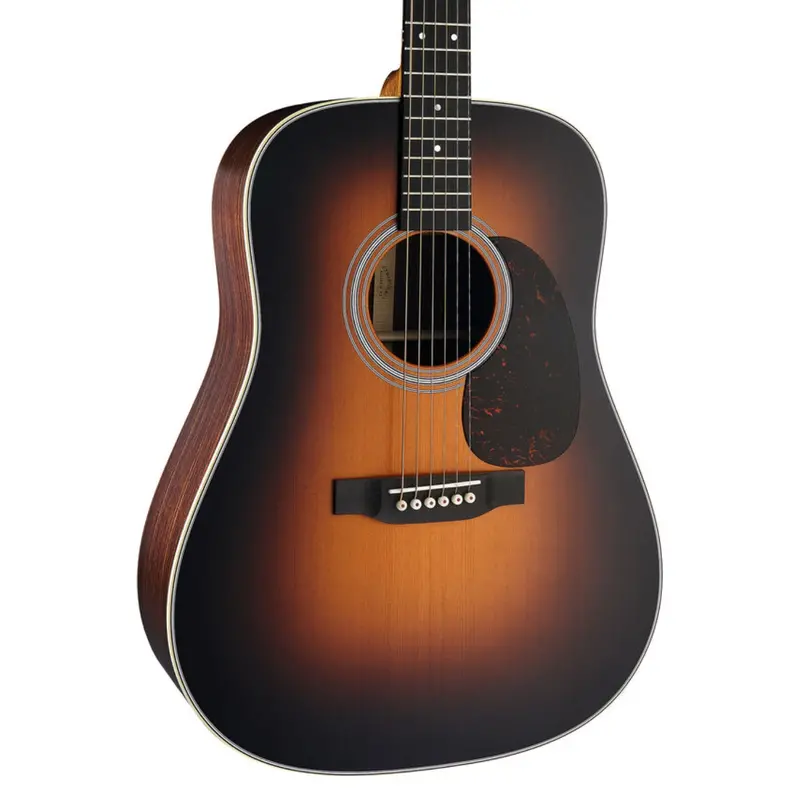 Martin D-28 Satin 1935 Reissue Acoustic Guitar – Sunburst 1