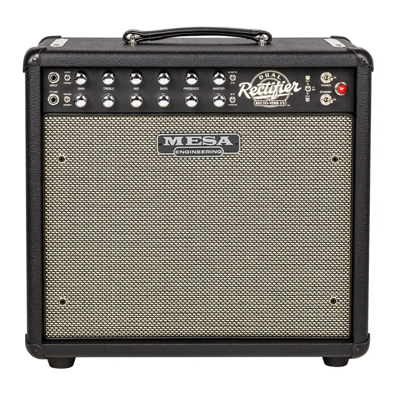 Mesa Boogie Dual Rectifier Verb 25 1X12-Inch Combo Amp – Black 1