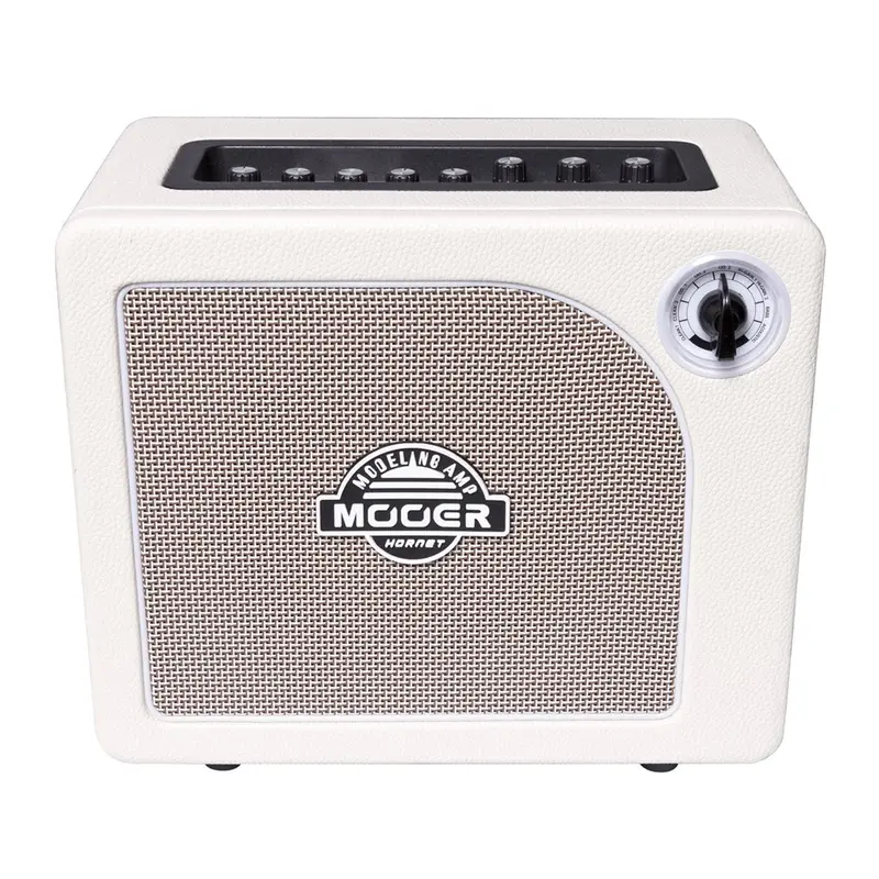Mooer Hornet Nano Modeling Amp Combo – White Finish 1