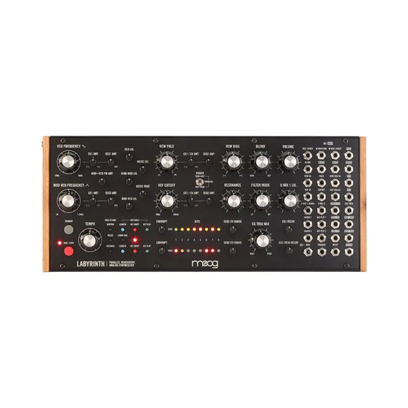 Moog Labyrinth: Semi-Modular Generative Analog Synth With Parallel Oscillator Architecture 1