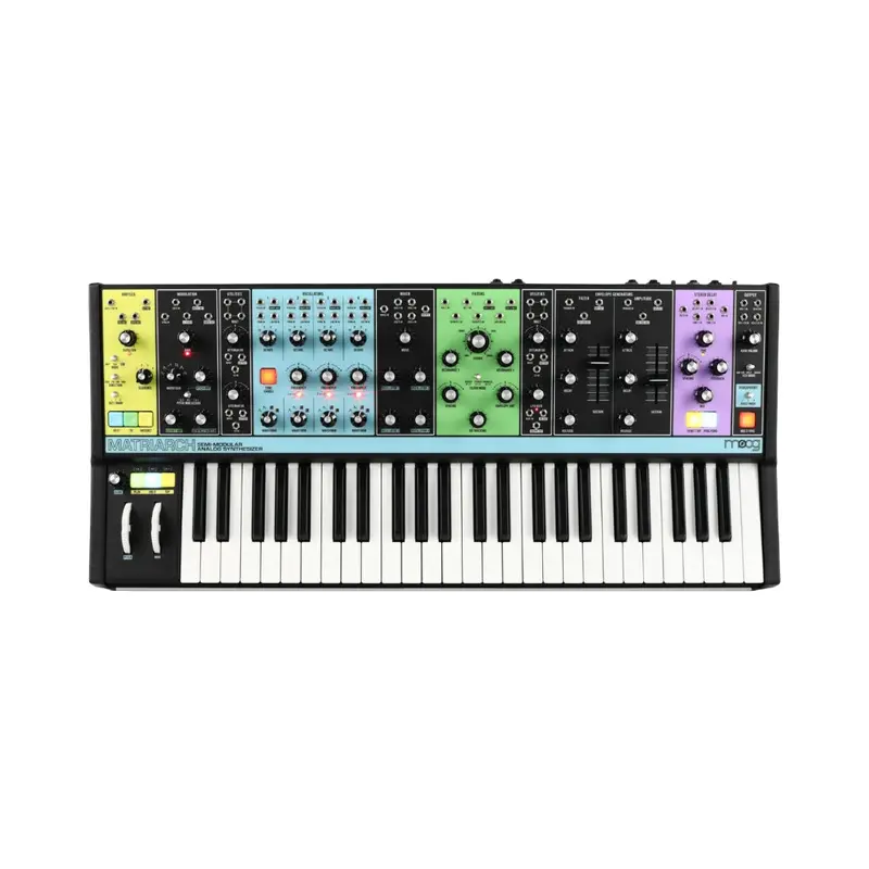 Moog Matriarch: Fully Patchable Semi-Modular Analog Synthesizer With Sequencer 1