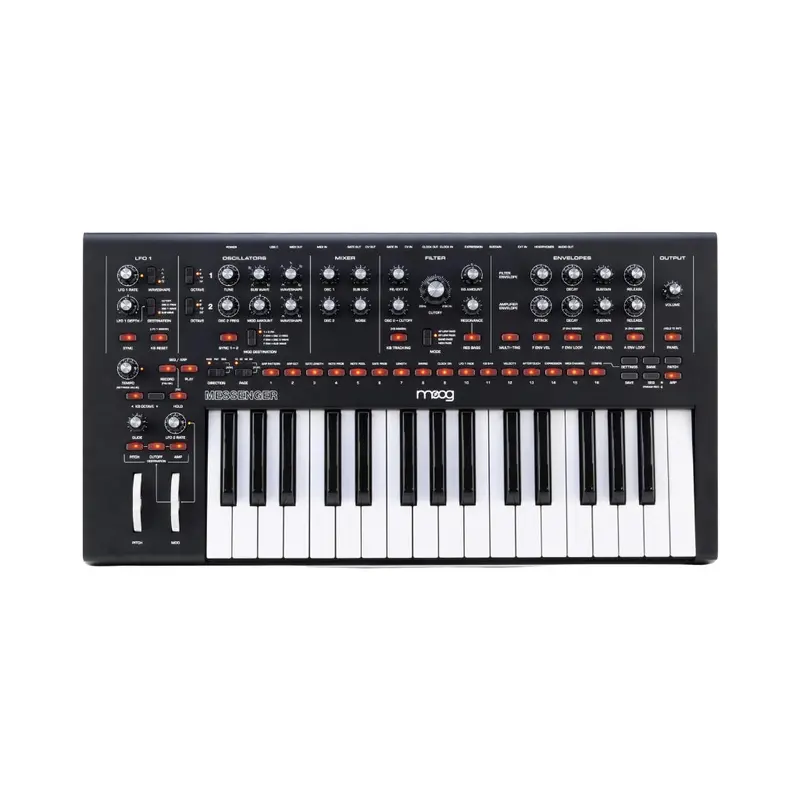 Moog Messenger: Portable Monophonic Analog Synthesizer With Built-In Speaker 1