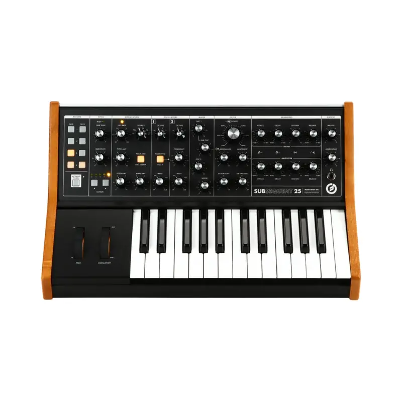 Moog Subsequent 25: Compact Analog Synthesizer With Enhanced Filter And Playability 1