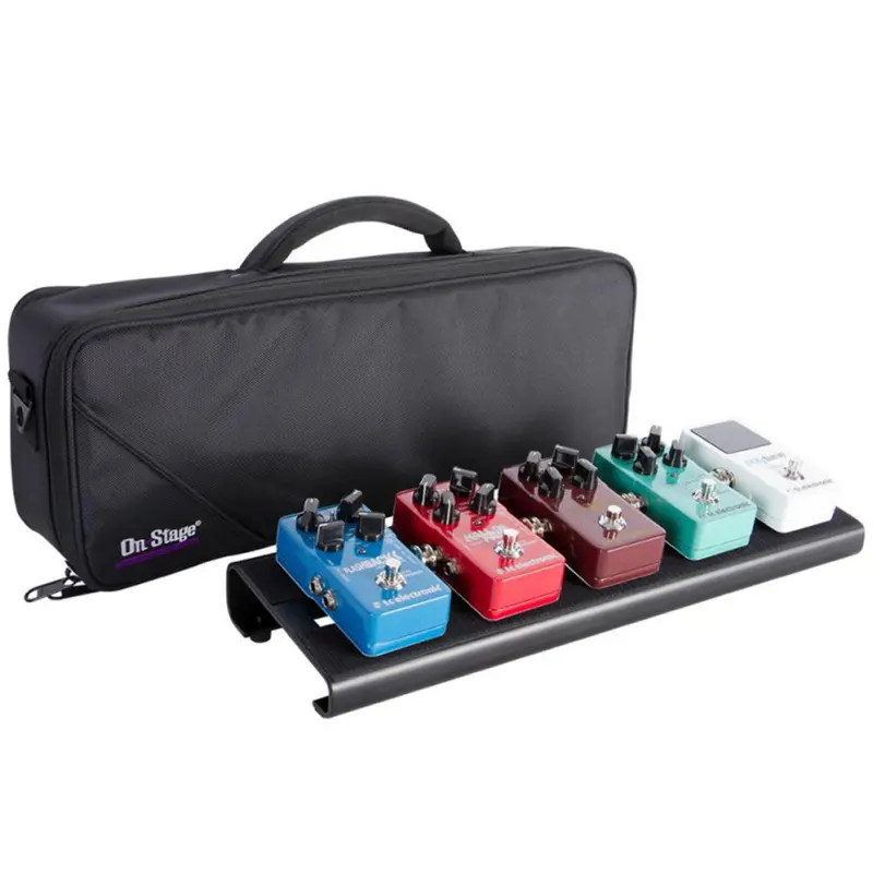 On-Stage Mini Pedalboard With Padded Gig Bag Included 1