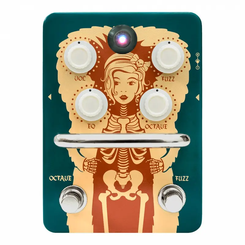Orange Fur Coat Fuzz Pedal For Vintage Tone 1