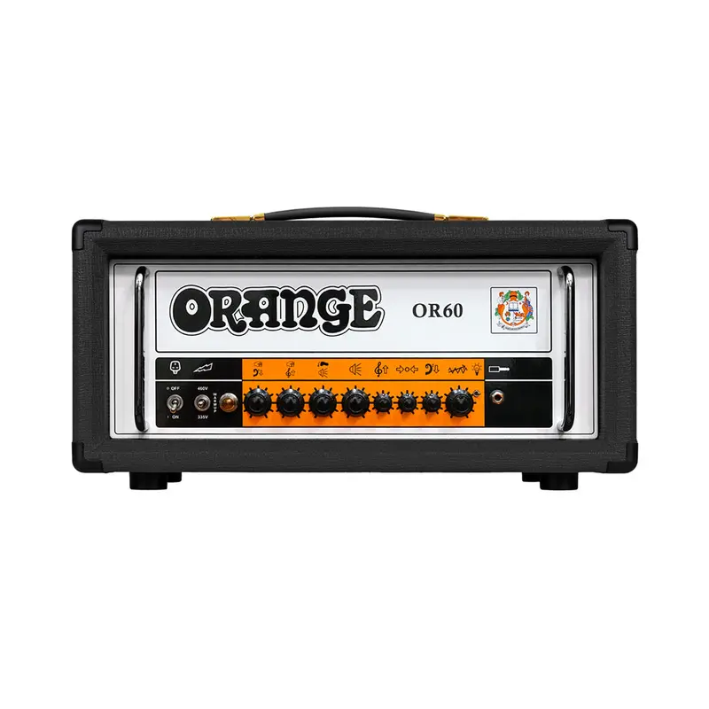 Orange Or60 60-Watt Single Channel Guitar Head Amplifier - Black 1