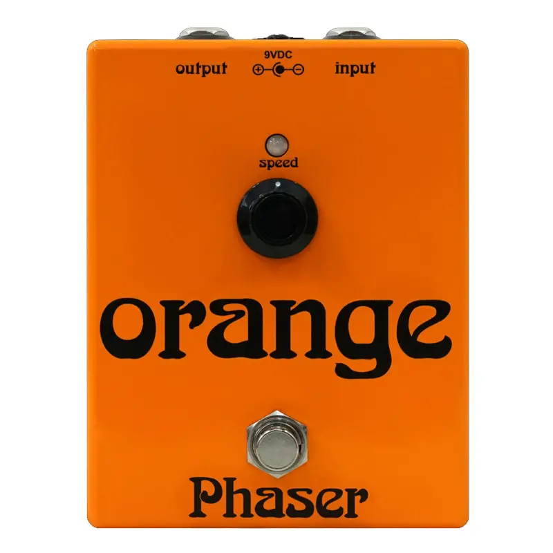 Orange Phaser Pedal 1