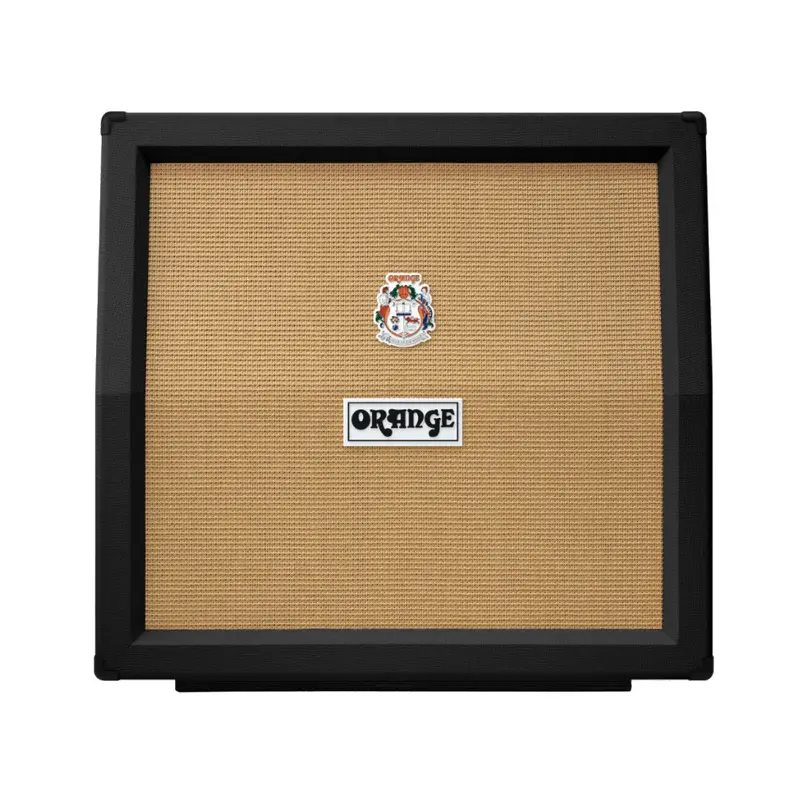 Orange Ppc412Ad 4X12 Angled Guitar Cabinet – Black Stage-Ready Speaker Box 1