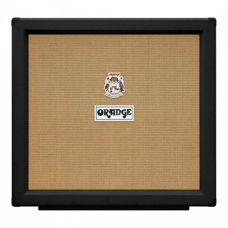 Orange Ppc412Bk 4X12 Guitar Speaker Cabinet – Matte Black Finish 1