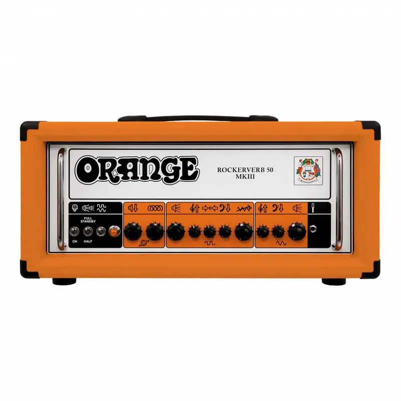 Orange Rockerverb 50H Mkiii 50-Watt Tube Guitar Amp Head 1