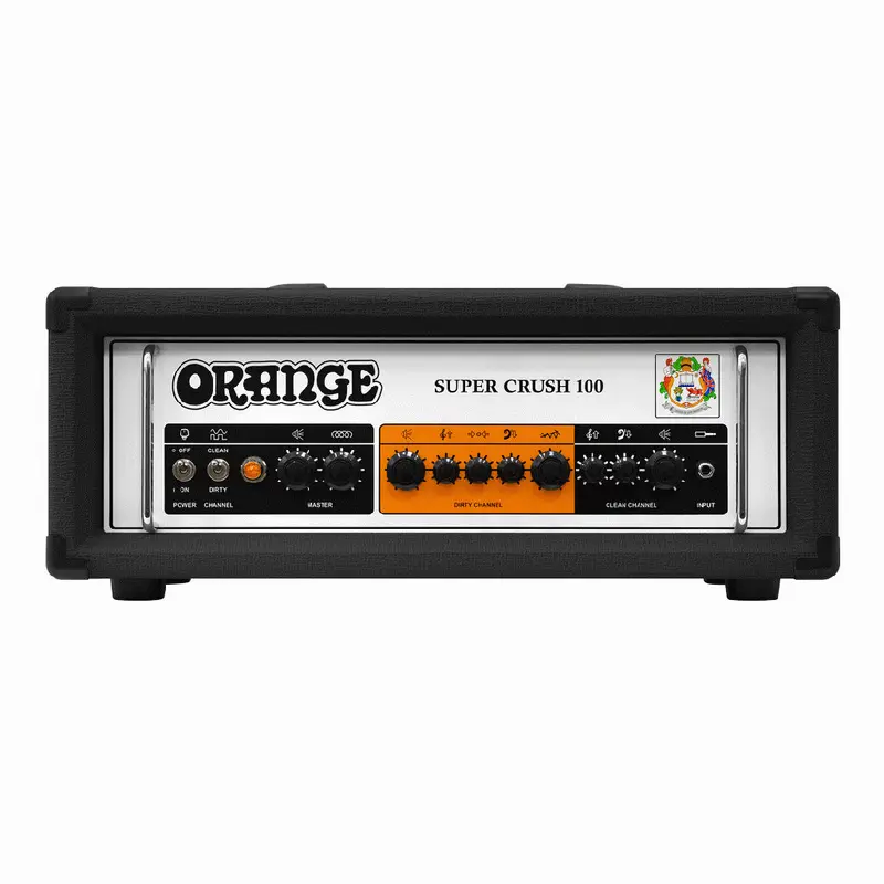 Orange Super Crush 100 Black Amplifier Head 1