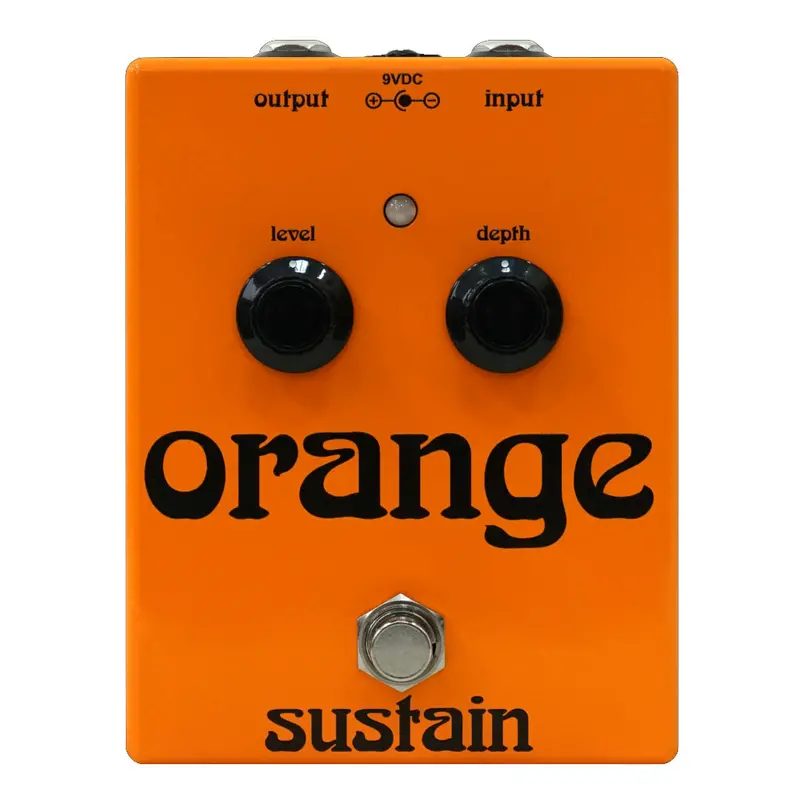 Orange Sustain Footswitch Pedal For Amplifiers And Effects Units 1