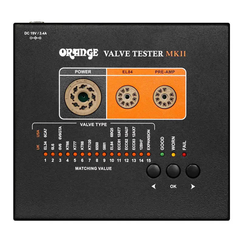 Orange Valve Tester Mkii Tube Checker For Guitar Amps 1