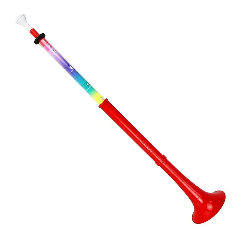 Pbuzz Red Plastic Beginner Trombone 1