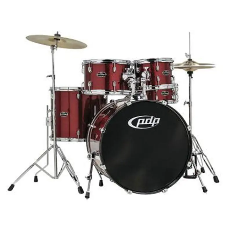 Pdp Centerstage Fusion Drum Kit – 5-Piece, Ruby Sparkle Finish 1