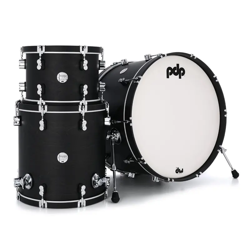 Pdp Concept Maple Classic 3-Piece Shell Pack – Ebony Stain 1