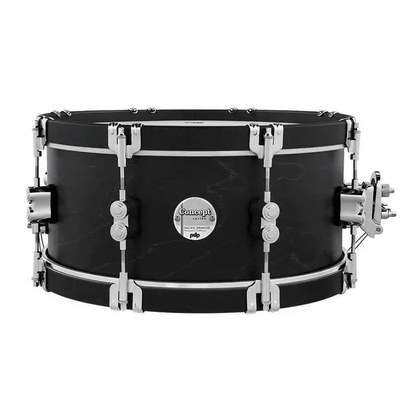 Pdp Concept Maple Classic Snare Drum – 14 X 6.5 Inches, Ebony Stain Finish 1