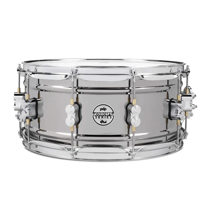 Pdp Concept Steel Snare Drum – 14"X6.5", Black Nickel Finish 1