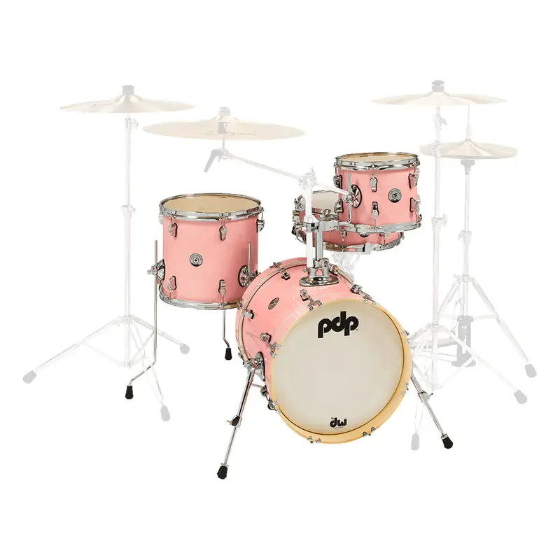 Pdp New Yorker 4-Piece Shell Pack – Pale Rose Finish 1