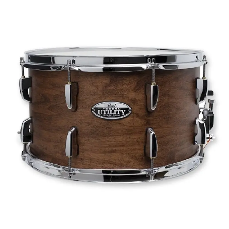 Pearl 14X8 Maple Modern Utility Snare Drum – Satin Brown 1