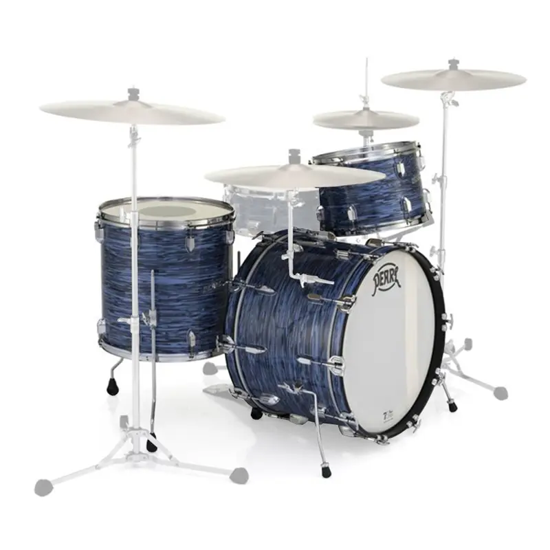 Pearl 75Th Anniversary President Series 20" 3-Piece Lauan Shell Pack – Ocean Ripple 1