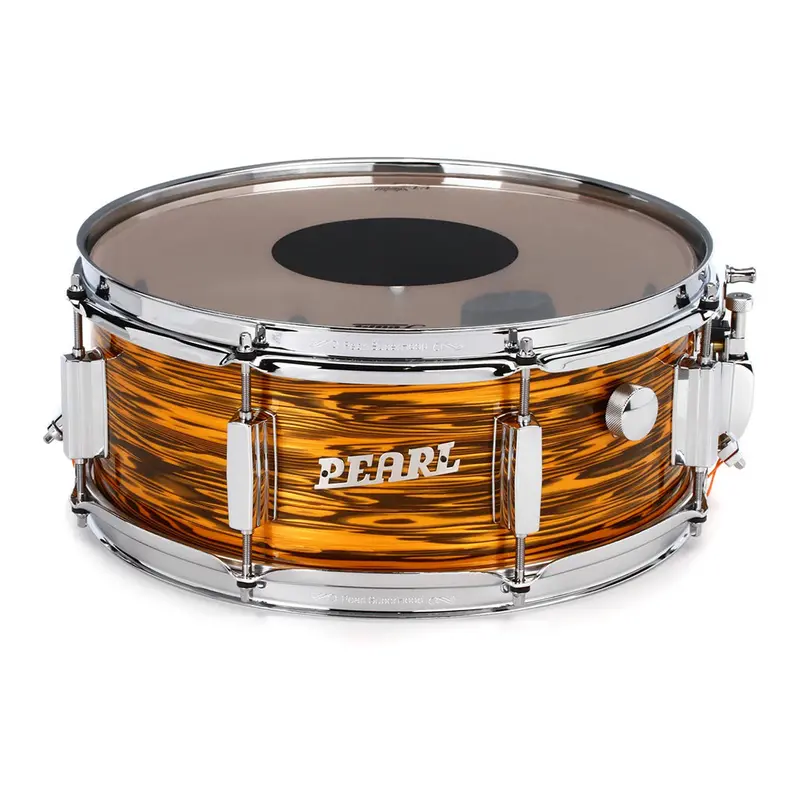 Pearl 75Th Anniversary President Series Snare Drum – 14X5.5", Sunset Ripple Finish 1