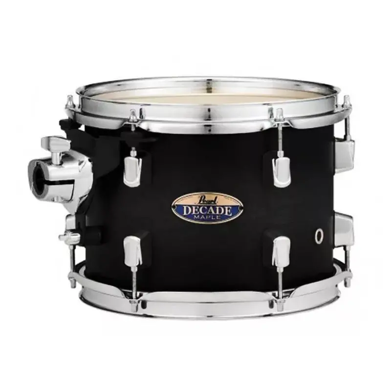 Pearl Decade Maple 12X8 Inch Rack Tom In Satin Slate Black 1