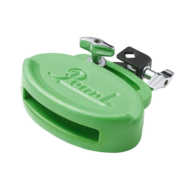 Pearl High-Pitch Clave Block With Secure Holder – Neon Green 1