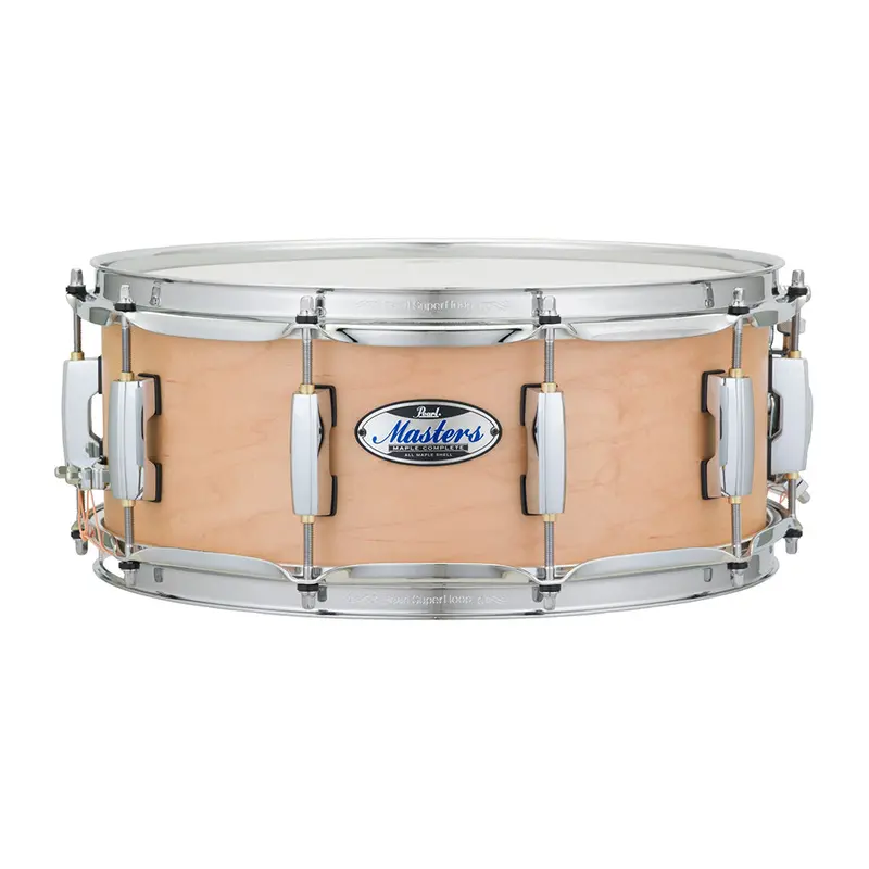 Pearl Masters Complete Snare Drum – 14" X 5.5", Matte Natural Finish 1