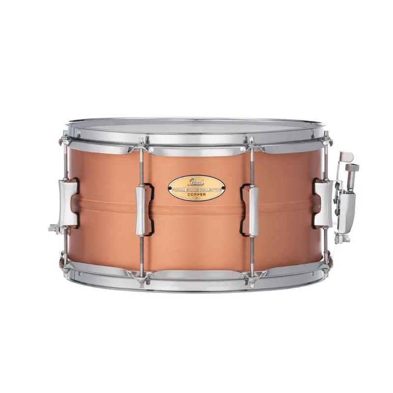 Pearl Primal Collective Snare Drum – 7" X 13", Brushed Copper Shell 1