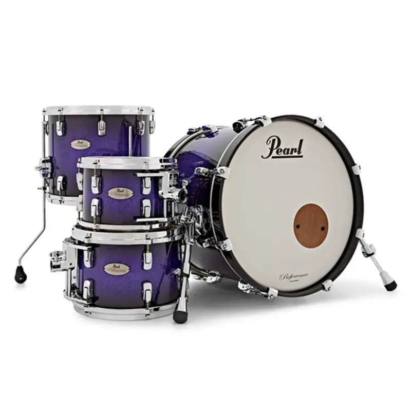 Pearl Reference 4-Piece Drum Shell Pack In Purple Craze Ii Finish 1