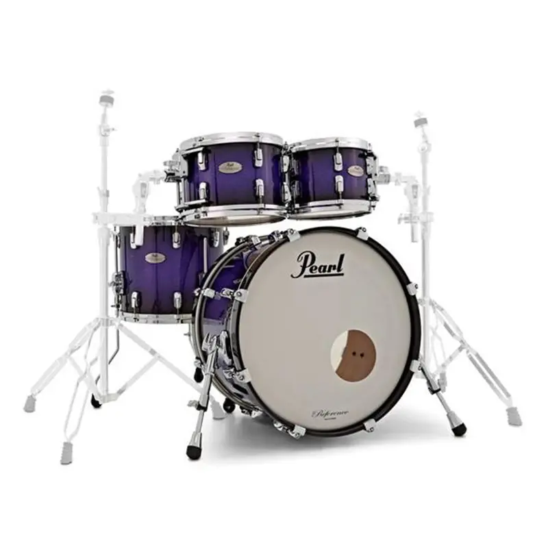 Pearl Reference Pure 4-Piece Drum Shell Pack In Purple Craze Ii Finish 1
