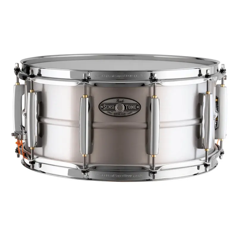 Pearl Sensitone Heritage Alloy Snare Drum – 14" X 6.5", Aluminum Shell 1
