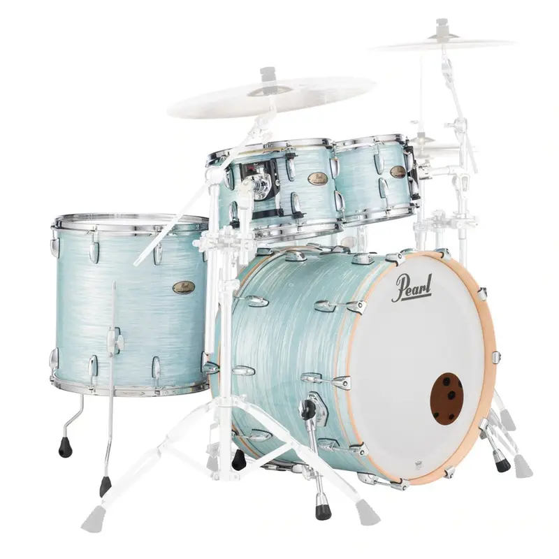 Pearl Session Studio Plus Drum Shell Pack - 22", Ice Blue Oyster 1