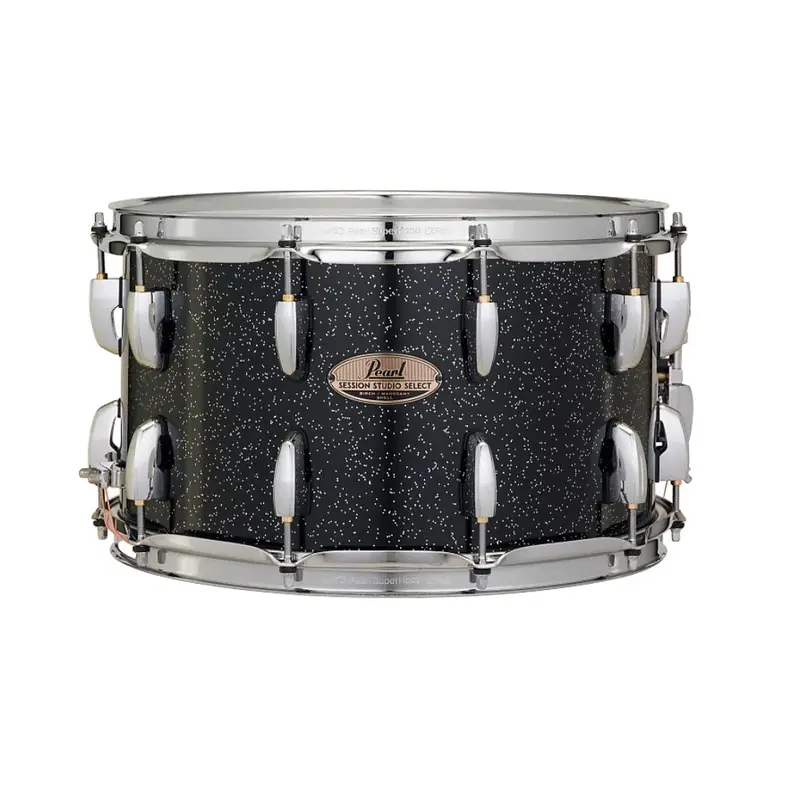 Pearl Studio Session 12X8" Add-On Tom – Black Halo Glitter Finish 1