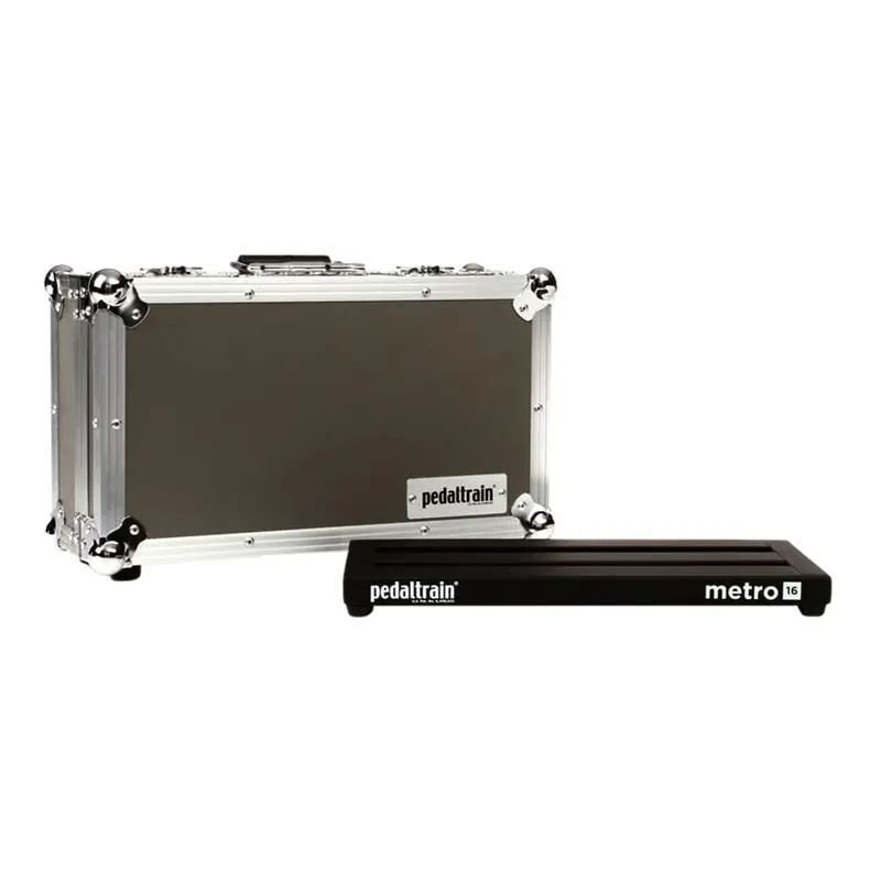 Pedaltrain Metro 16 Modular Pedalboard With Hard-Shell Tour Case 1