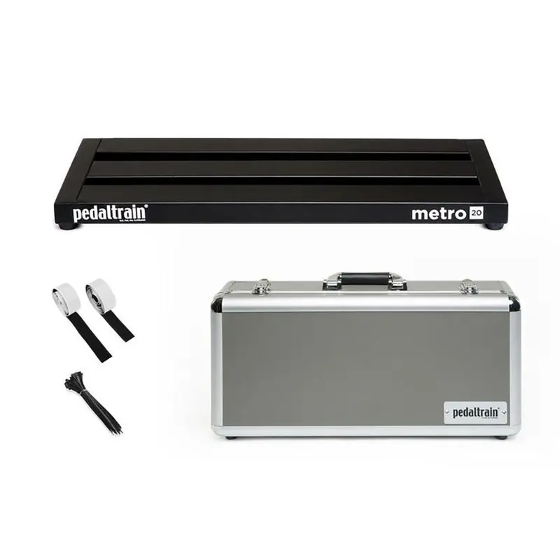 Pedaltrain Metro 20 Pedalboard With Rugged Hard Case 1