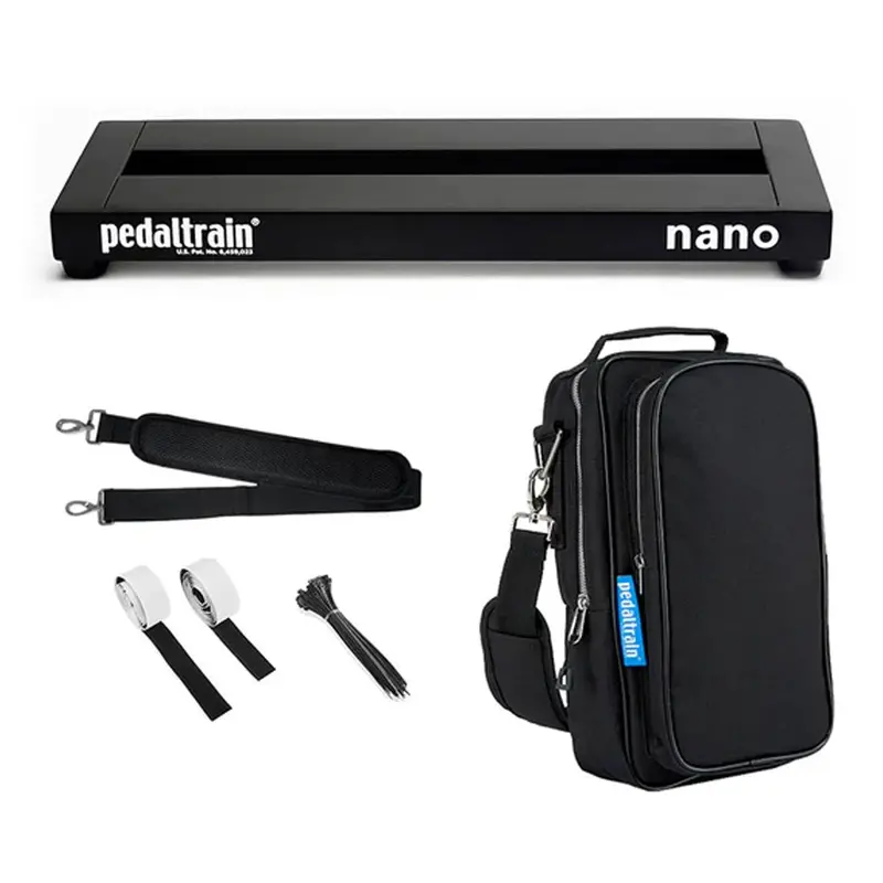 Pedaltrain Nano (Re-Issue) Compact Pedalboard With Included Soft Carry Case 1
