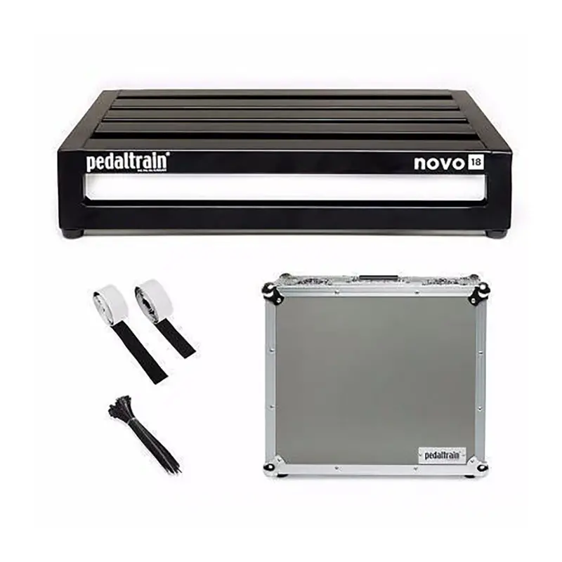 Pedaltrain Novo 18 Pedalboard With Tour-Grade Hard Case 1
