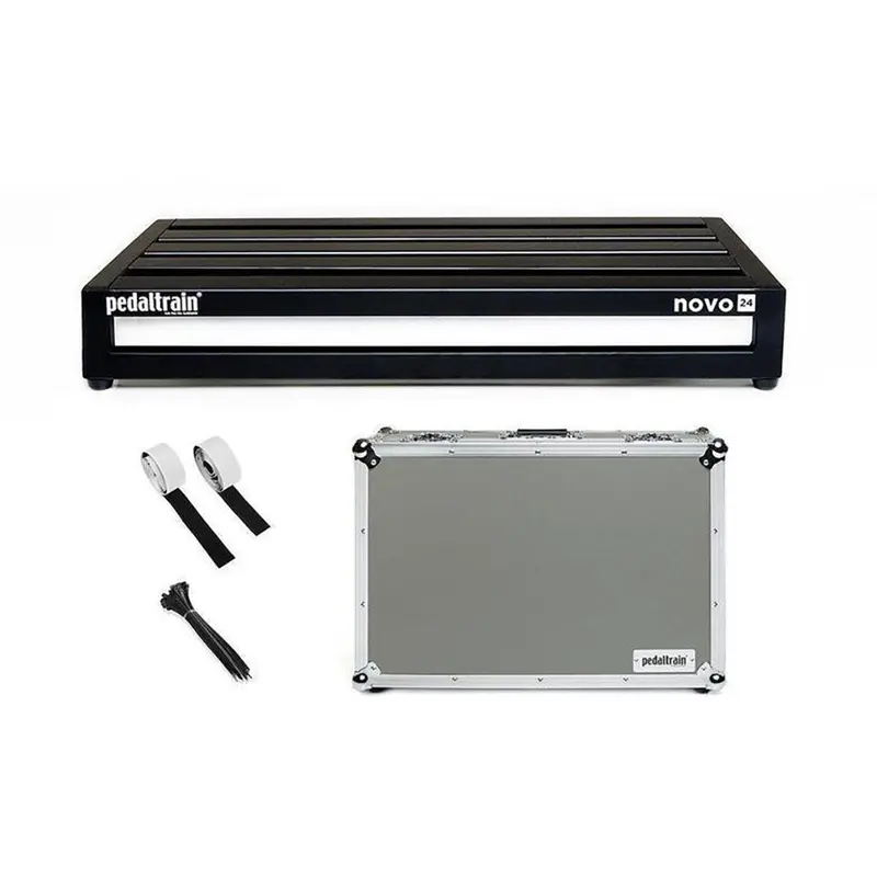 Pedaltrain Novo 24 Pedalboard With Tour-Grade Hard Case 1