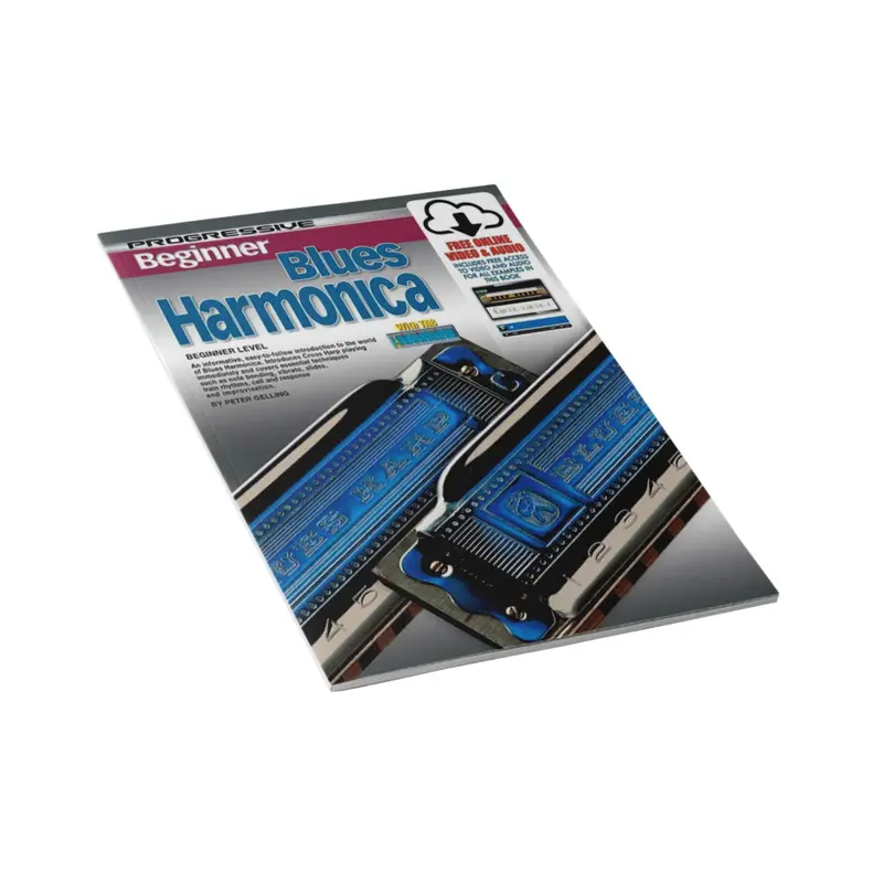 Progressive Beginner Blues Harmonica Guide – Book With Online Video & Audio 1