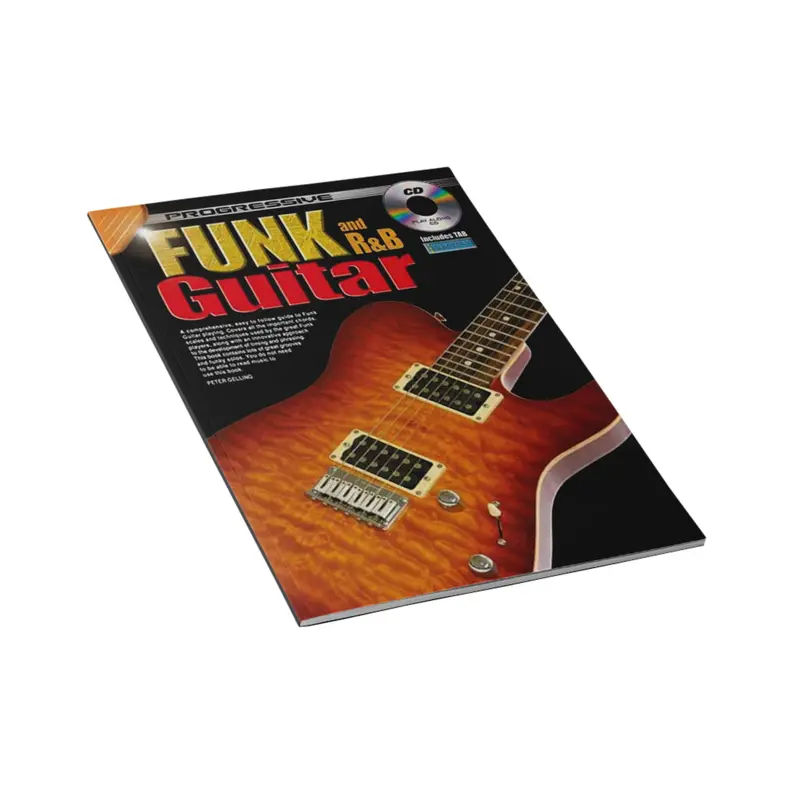Progressive Funk & R&B Guitar Method – Book With Accompanying Cd 1