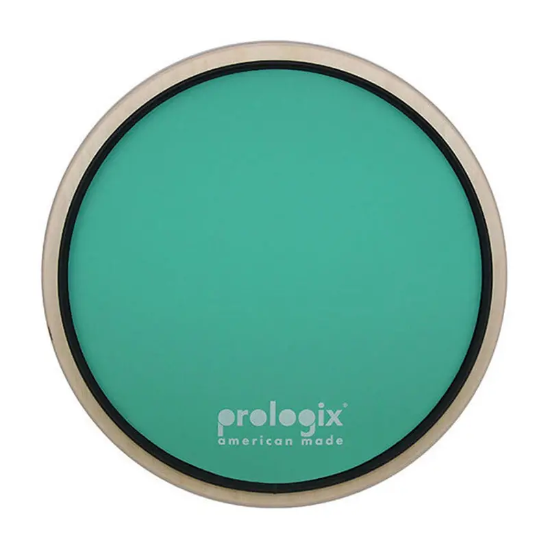 Prologix 8-Inch Green Practice Pad For Drummers 1